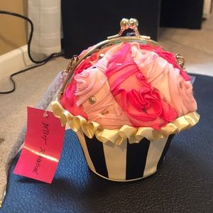 Betsy Johnson cupcake purse